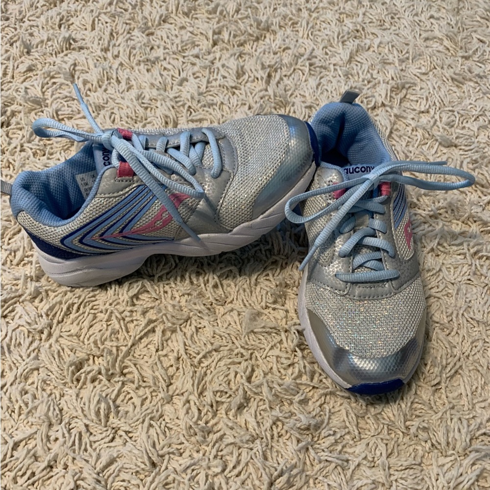 Saucony Girls 1.5 Lace Up Sneakers